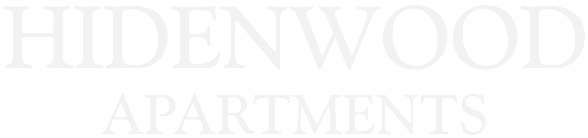 Hidenwood Apartments Logo